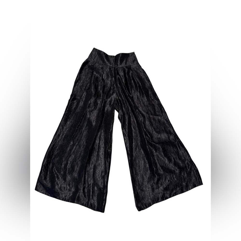 Free People Evelyn Set Size Small in Black Satin - Picture 3 of 7
